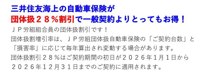 団体扱自動車保険